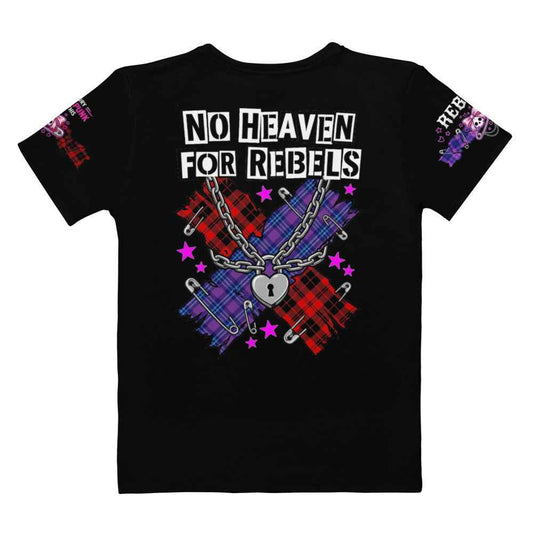 Chaotic Beauty Pop-Gothic Graphic Stretch Tee – Women's All-Over Print