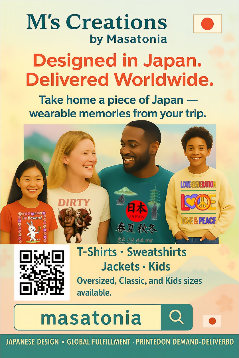 From Japan to the World — The Artful Designs of M’s Creations by Masatonia