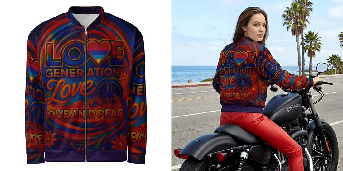 Love Generation: Why We Created This Retro Bomber Jacket ✌️💖