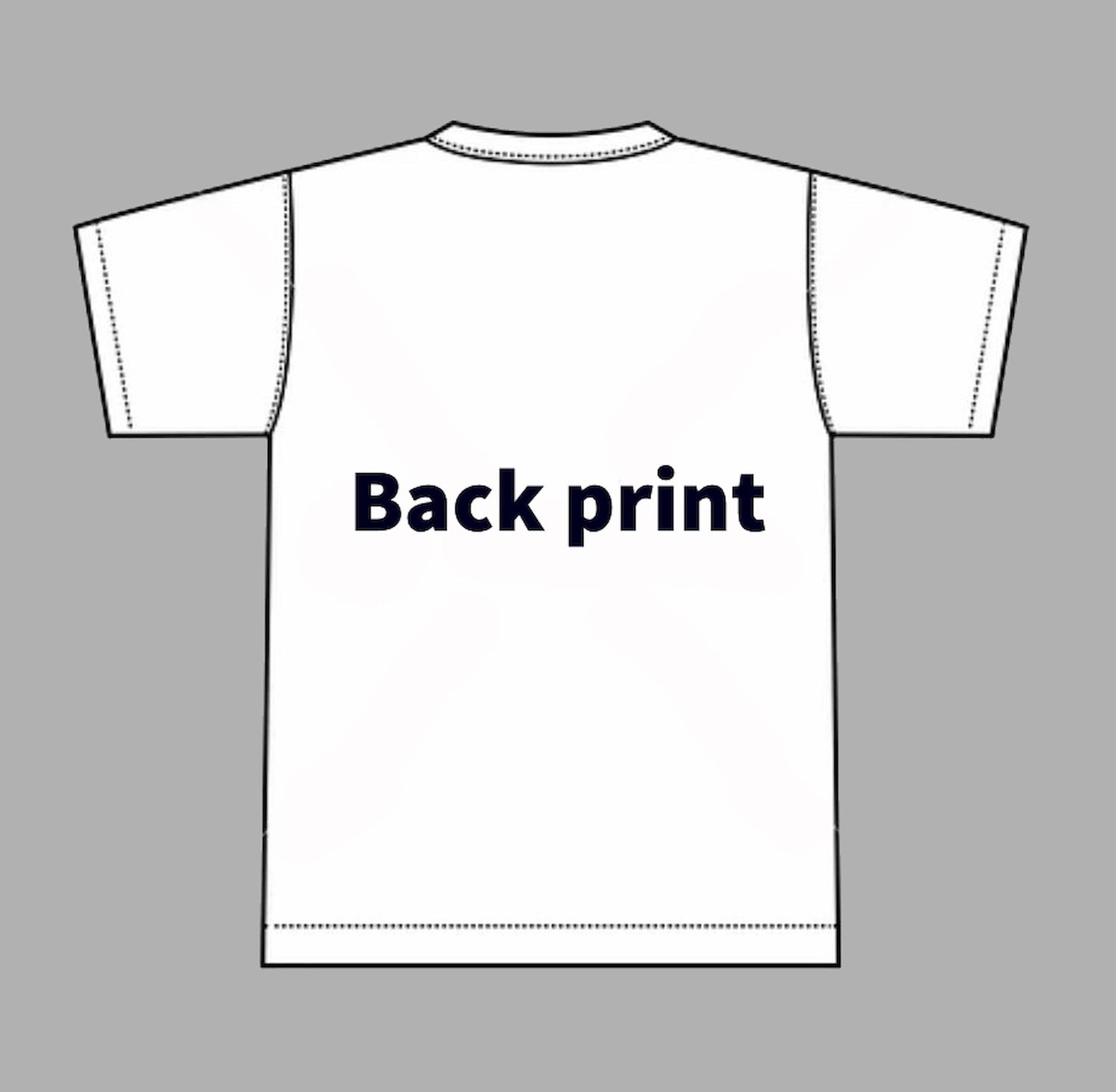 Back print