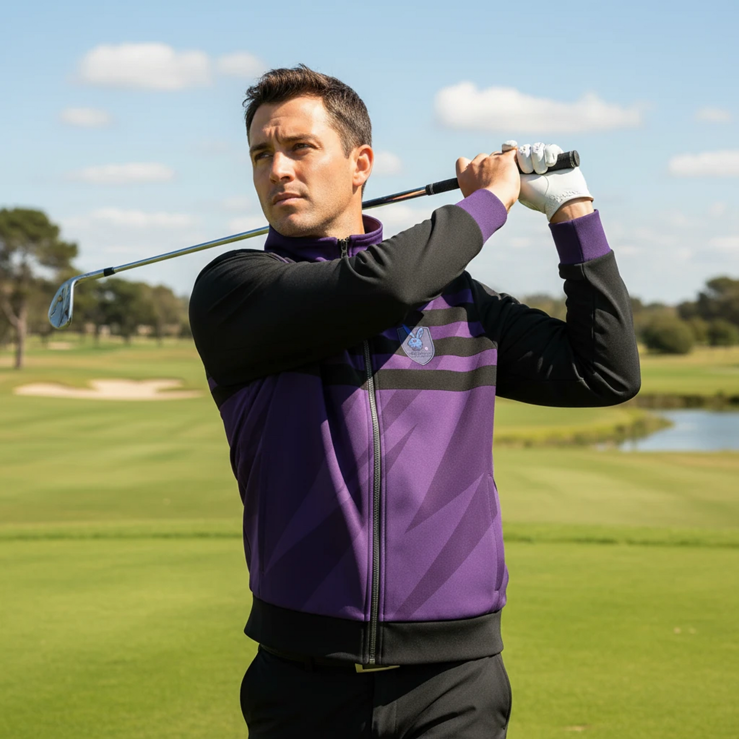 TJ-005 / 9.08oz All-Over Print Recycled Unisex Track Jacket Masatonia