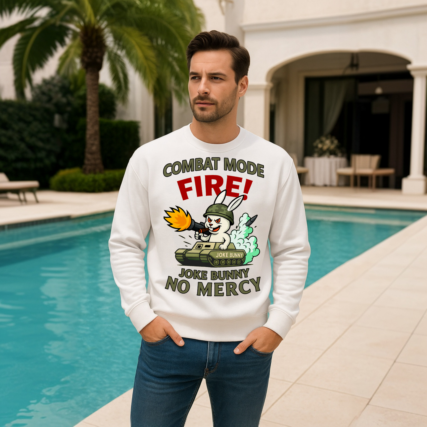 S-002 / 8.5 oz Unisex Premium Sweatshirt Masatonia