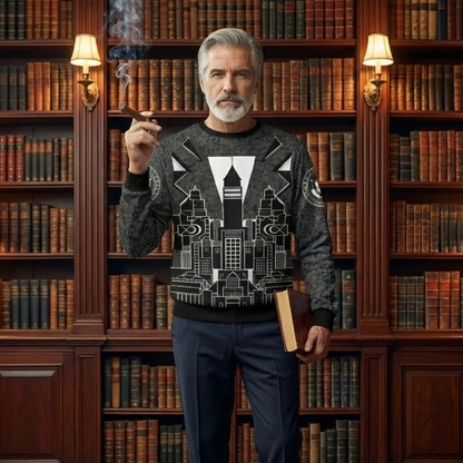 Luxury Art All-Over Print Sweatshirt - Unisex Cotton | Premium