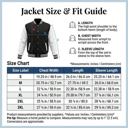 MAD COMPANY Dystopian Military Graphic Heavyweight Letterman Jacket
