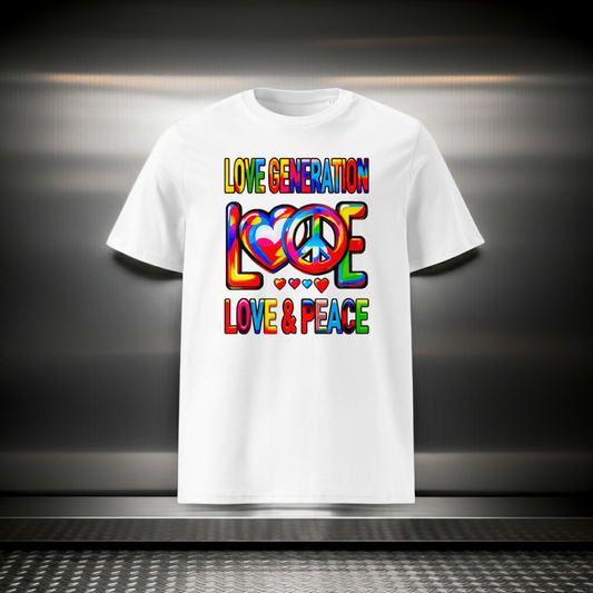 T-022-E / 5.3oz Unisex organic cotton t-shirt Masatonia