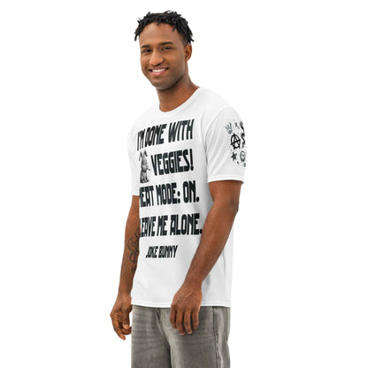 JOKE BUNNY™ Graphic T-Shirt - Grunge Punk Meme Streetwear | Multi-Print Front, Back & Sleeve Design