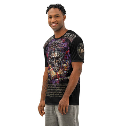 WHISPERS OF A BROKEN SOUL™ Full Eclipse | All-Over Print Gothic T-Shirt | Dark Streetwear | Masatonia
