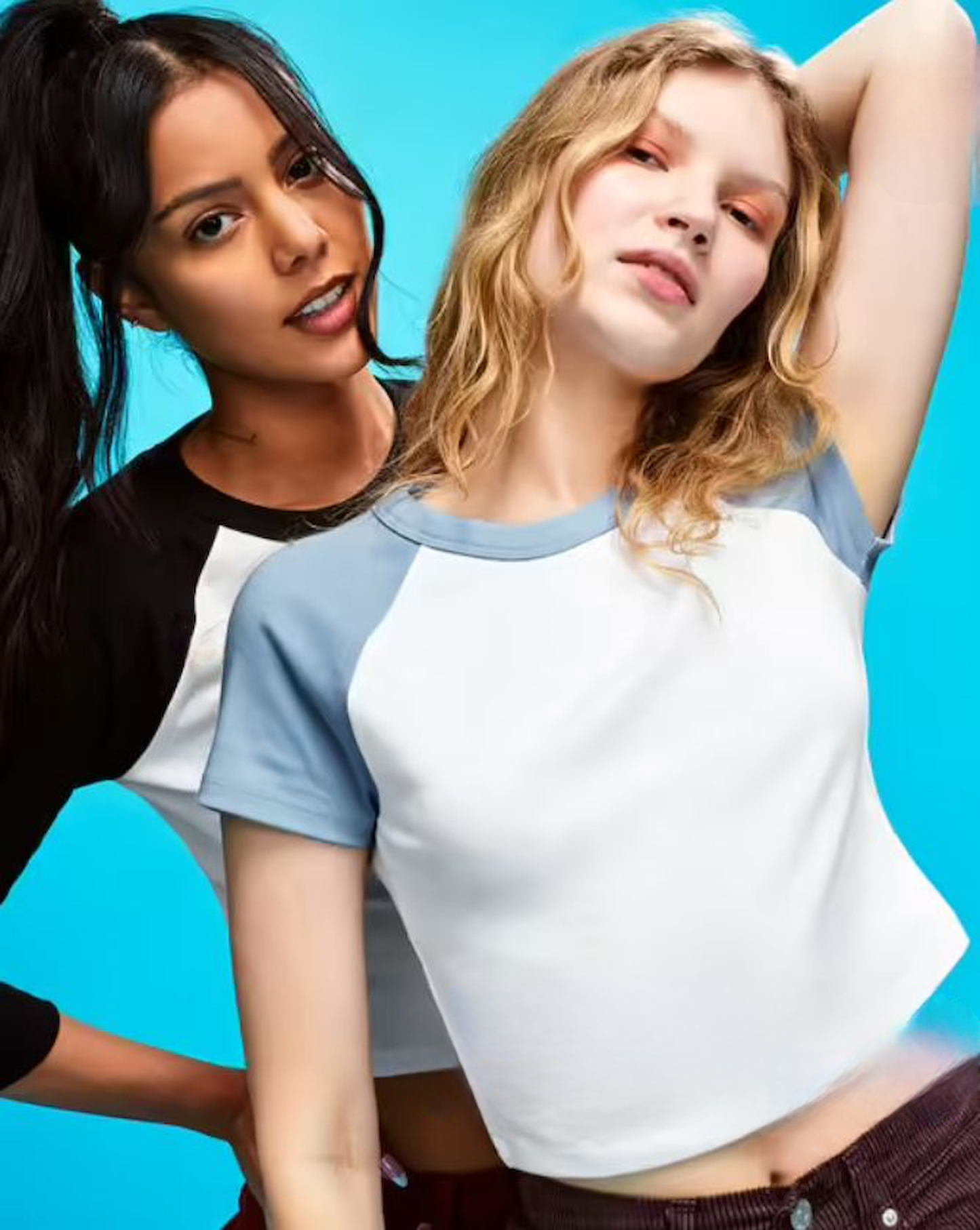 TW-003 / Women’s micro rib raglan baby tee Masatonia "Girl"