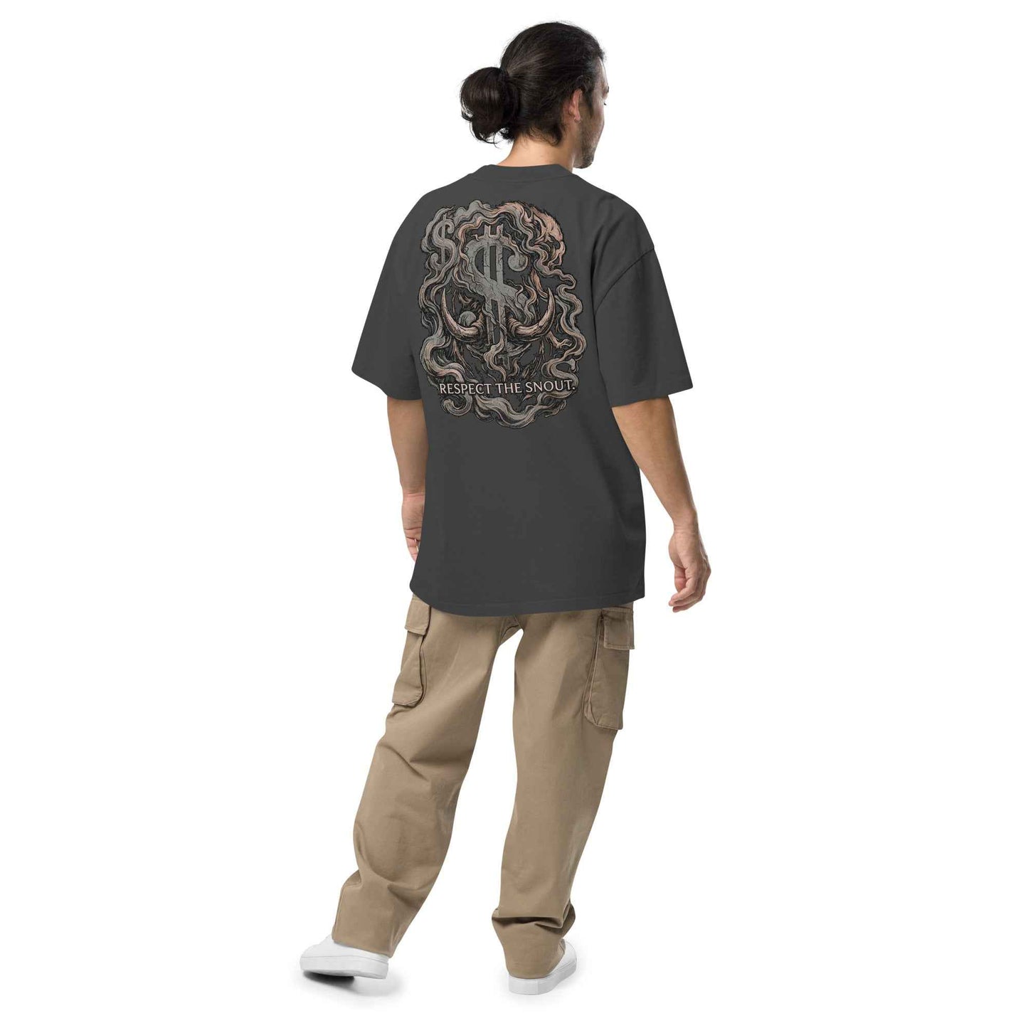 T-294-OF　NOTORIOUS P.I.G. "The Snout" Oversized Vintage Graphic Tee