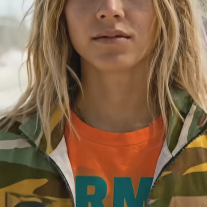 TJ-006 / 9.08oz All-Over Print Recycled Unisex Track Jacket Masatonia "ARMY" "MAD COMPANY"