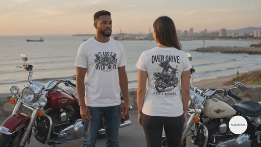 Heritage Iron "Nostalgic Speedline" Graphic T-Shirt