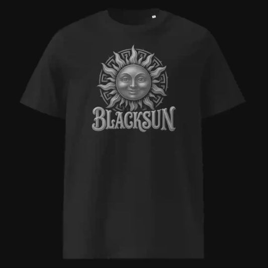 T-199 / BLACK SUN Oversized Graphic T-Shirt – Bold Artistic Sun Print, Unisex Streetwear Tee for Urban Style and Casual Fashion Masatonia "Black Sun"