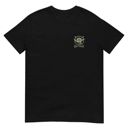 DIRTY HONEY Gothic Rose T-Shirt | Tattoo Back Print | Dark Streetwear Alternative Fashion