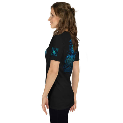 Medusa "ΓΟΡΓΩ" Stone Carving Graphic T-Shirt - Greek Mythology Dark Fantasy Streetwear