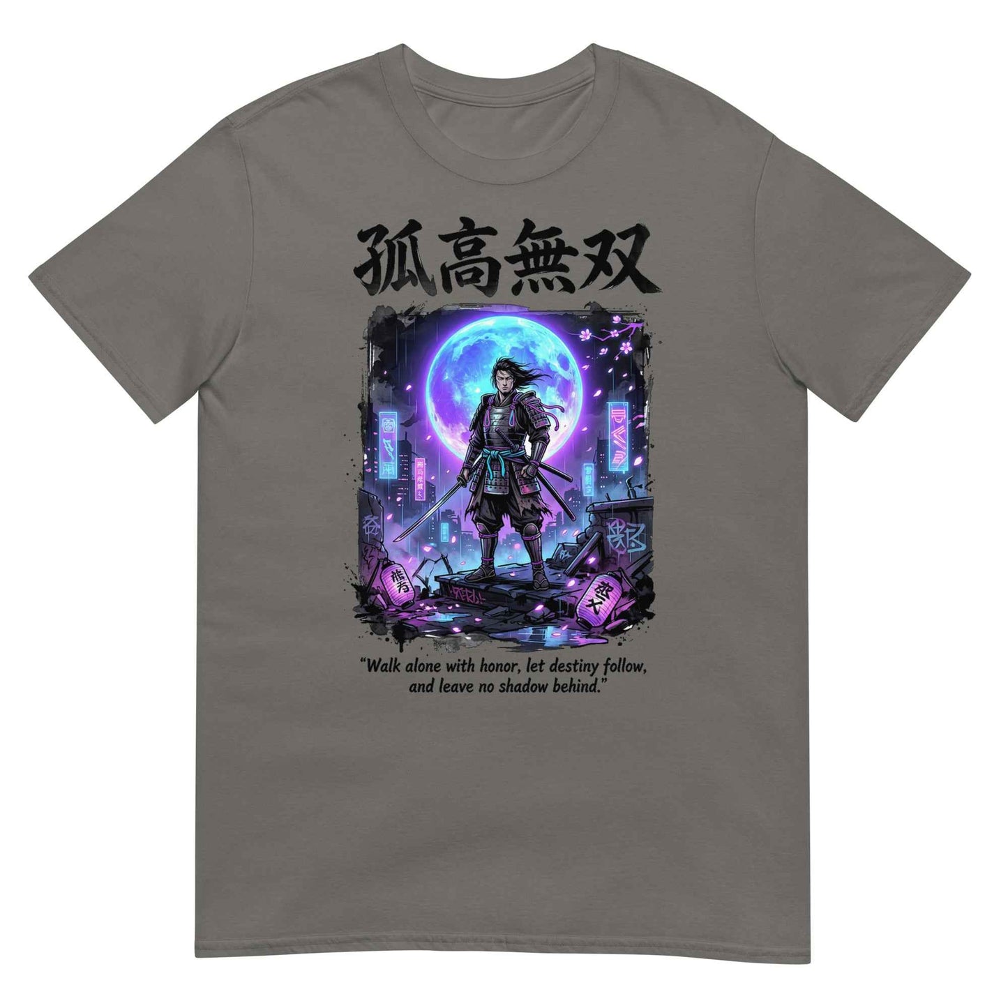 Eternal Ronin Cyberpunk Samurai T-Shirt - Kokou Musou | Premium Cotton