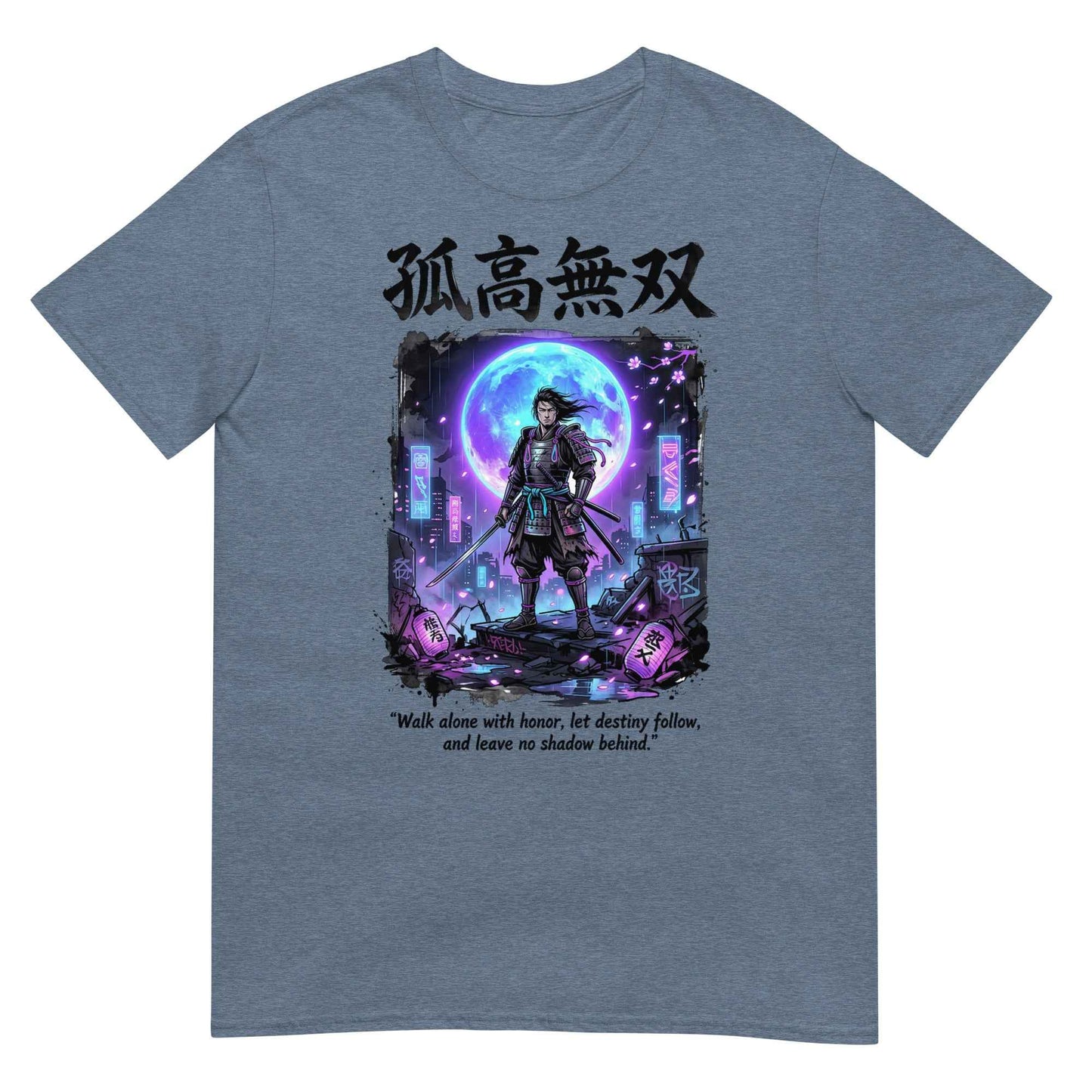 Eternal Ronin Cyberpunk Samurai T-Shirt - Kokou Musou | Premium Cotton