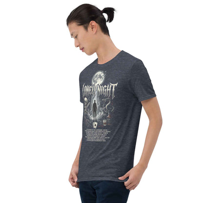 Lonely Night Gothic Rock T-Shirt - Dark Metal Design | Premium Cotton