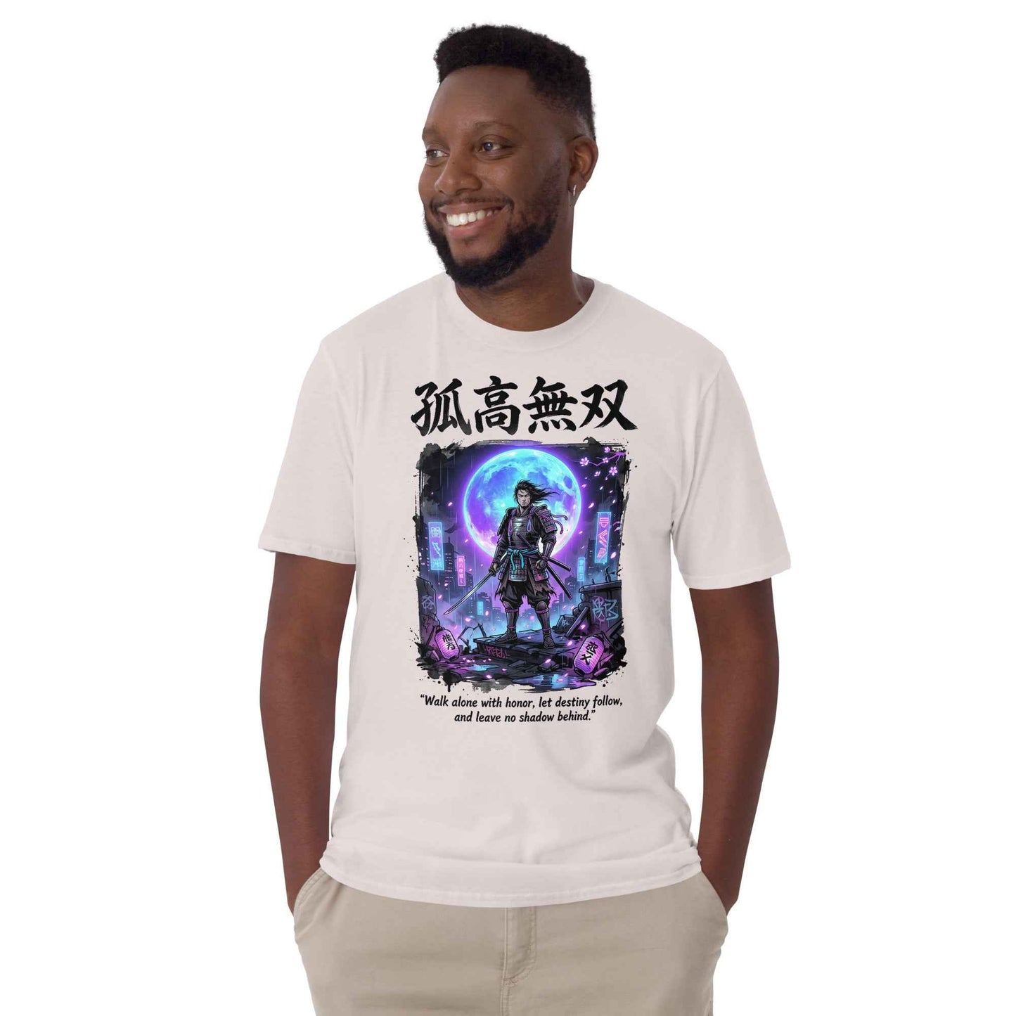 Eternal Ronin Cyberpunk Samurai T-Shirt - Kokou Musou | Premium Cotton