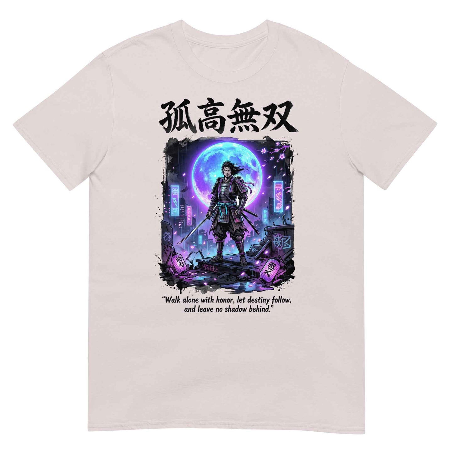 Eternal Ronin Cyberpunk Samurai T-Shirt - Kokou Musou | Premium Cotton