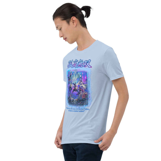 Cyberpunk Samurai Graphic Tee - Kokou Musou Neo-Sengoku Streetwear