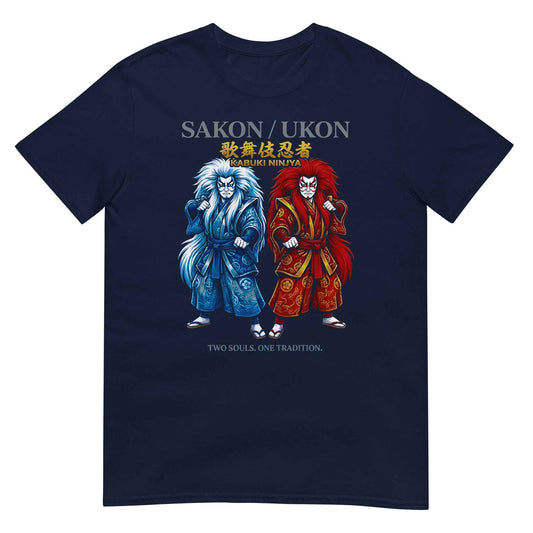 SAKON & UKON Kabuki Ninja Graphic T-Shirt – Japanese Streetwear
