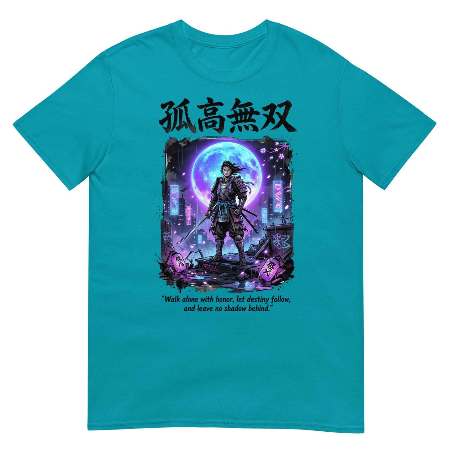 Eternal Ronin Cyberpunk Samurai T-Shirt - Kokou Musou | Premium Cotton