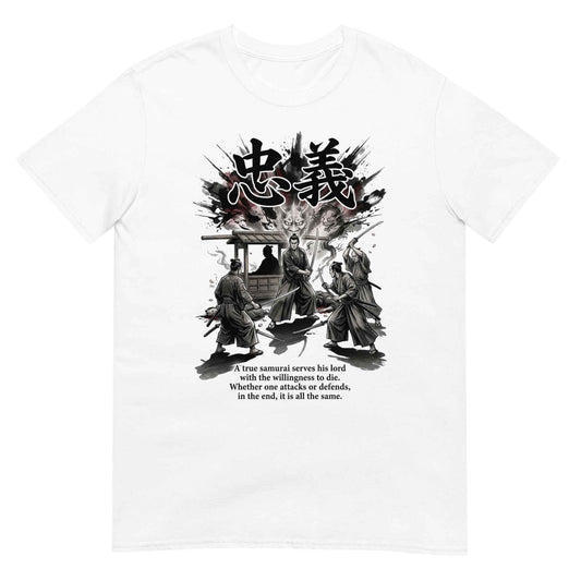 Samurai Chūgi Loyalty T-Shirt - 忠義 Bushido Honor | Premium Cotton