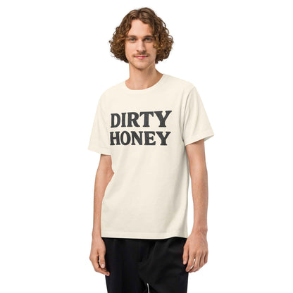 DIRTY HONEY T-Shirt - Dangerous Girls Silhouette Graphic | Oversized Garment-Dyed