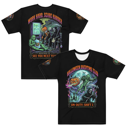 Halloween Overtime Club Vol. 3 Four-Print Graphic T-Shirt