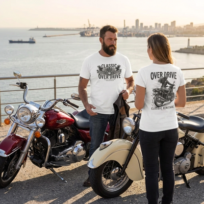 Heritage Iron "Nostalgic Speedline" Graphic T-Shirt
