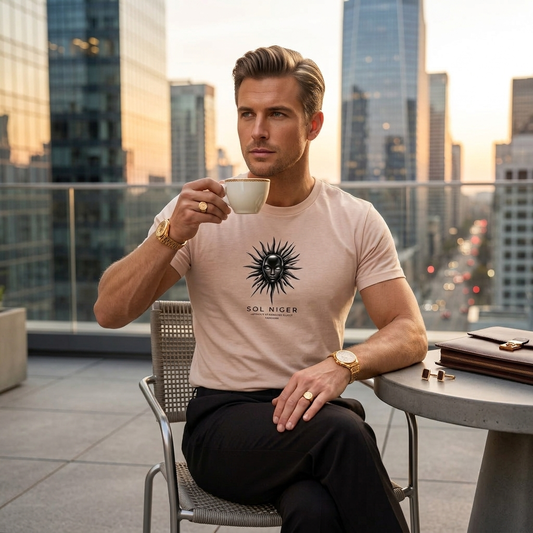 SOL NIGER Avant-Garde Graphic Tee