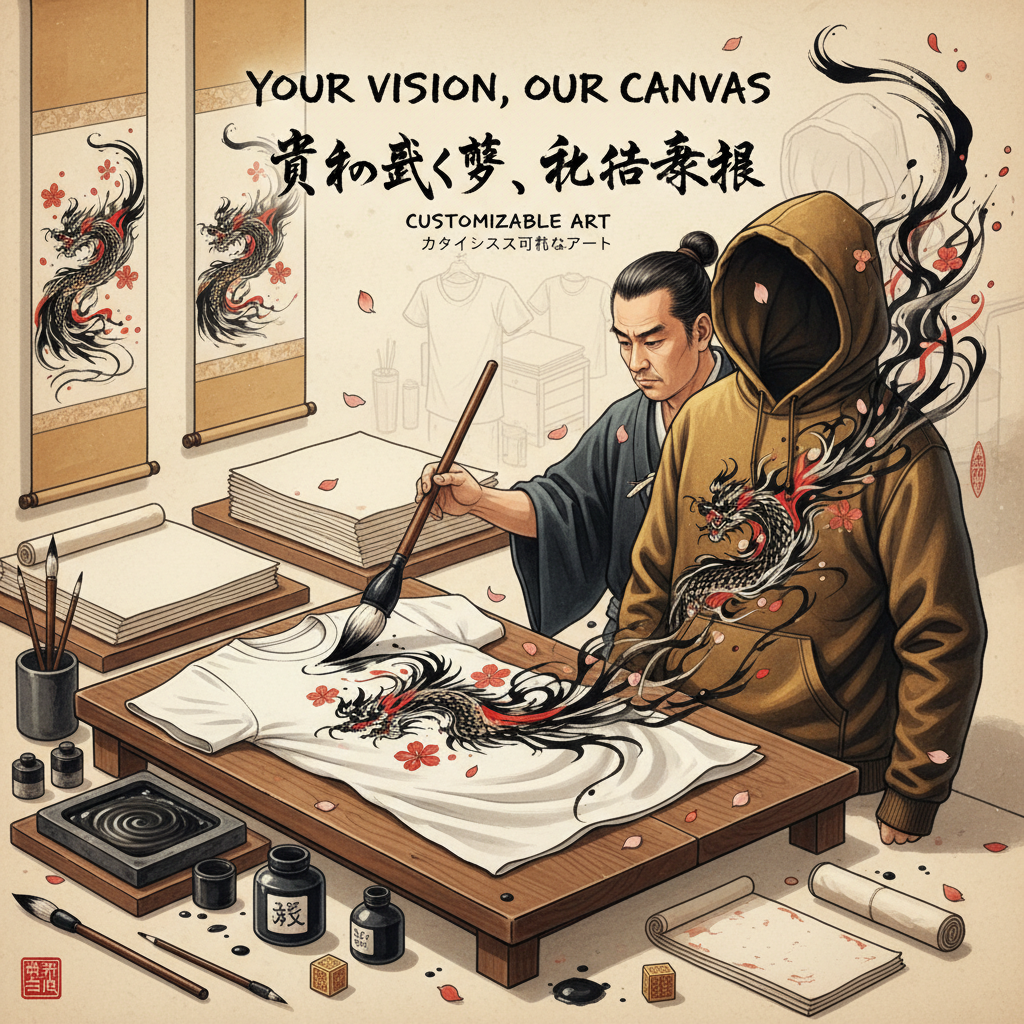 Your Vision, Our Canvas - Sumi-e Customization