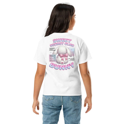 Sweet Secret Club Y2K Bunny Graphic Compact T-Shirt