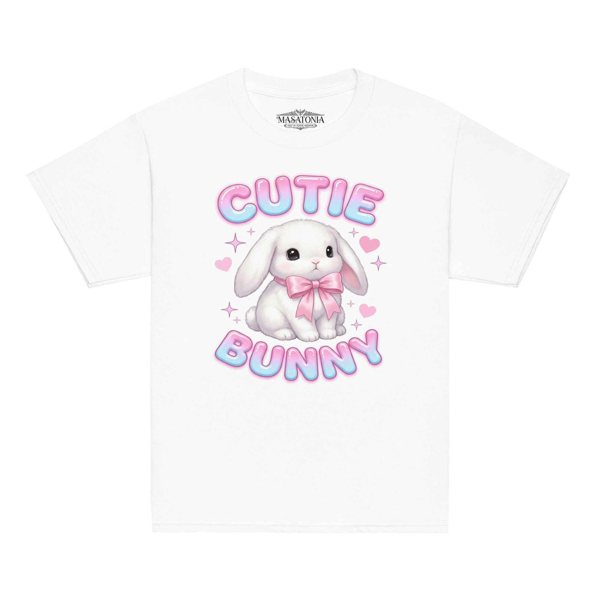 Sweet Secret Club Y2K Bunny Graphic Compact T-Shirt